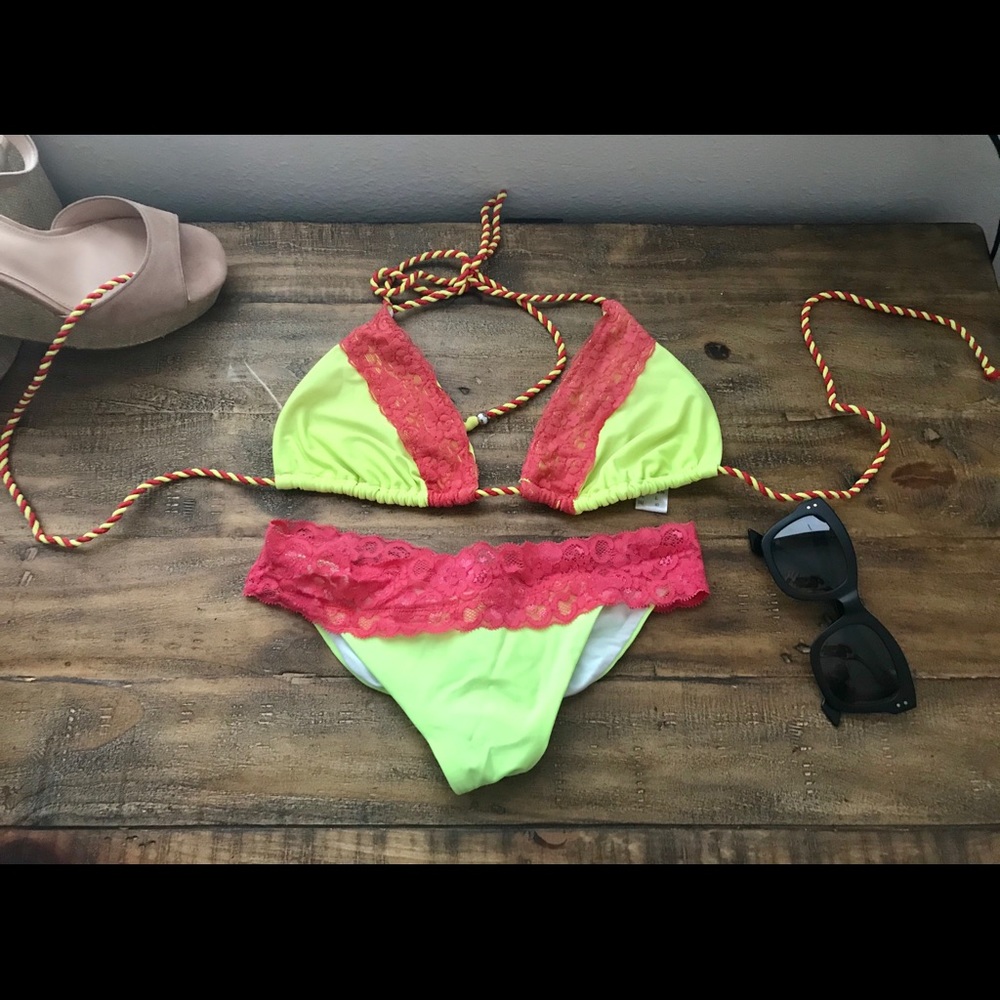 Sexy lace bikini💛SOLD